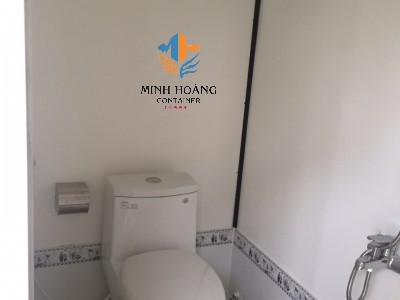 Container văn phòng 20 feet làm toilet - V209